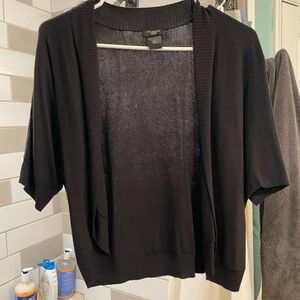 Elbow length cardigan shrug